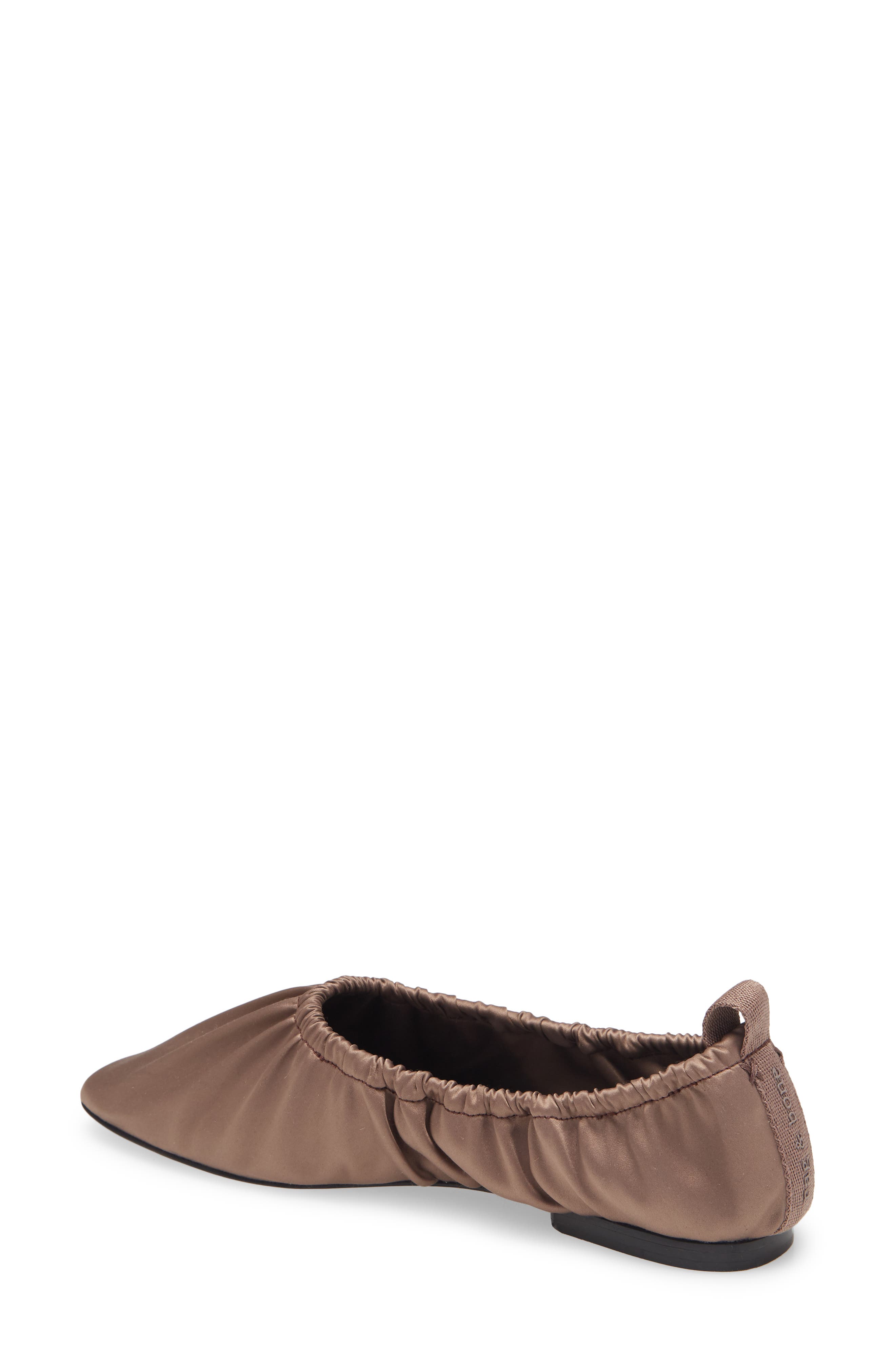 Elly Ballet Flat, Alternate, color, COCOA