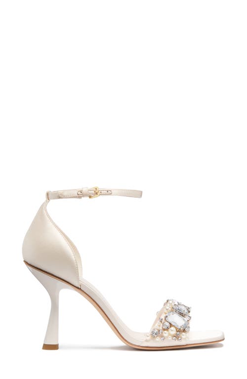 Kate Spade New York Treasure Ankle Strap Sandal In Cream.