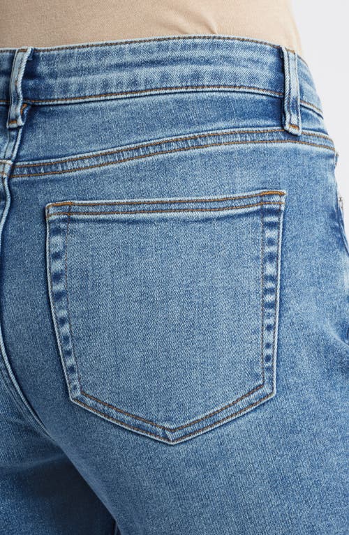 FRAME FRAME LE CROP RAW HEM MINI BOOTCUT JEANS