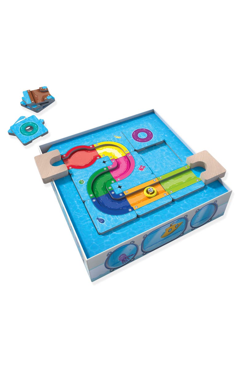 HABA Logic Games Splash Labyrinth Dexterity Maze Game for Kids 6 & Up, STEM Toys for Creative Thinking & Spatial Awareness, Alternate, color, Multi