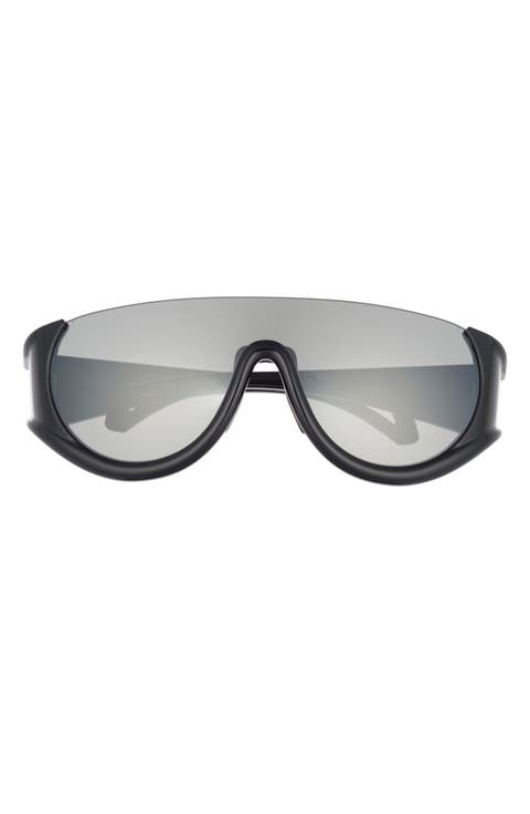 Pulser 31mm Irregular Shield Sunglasses