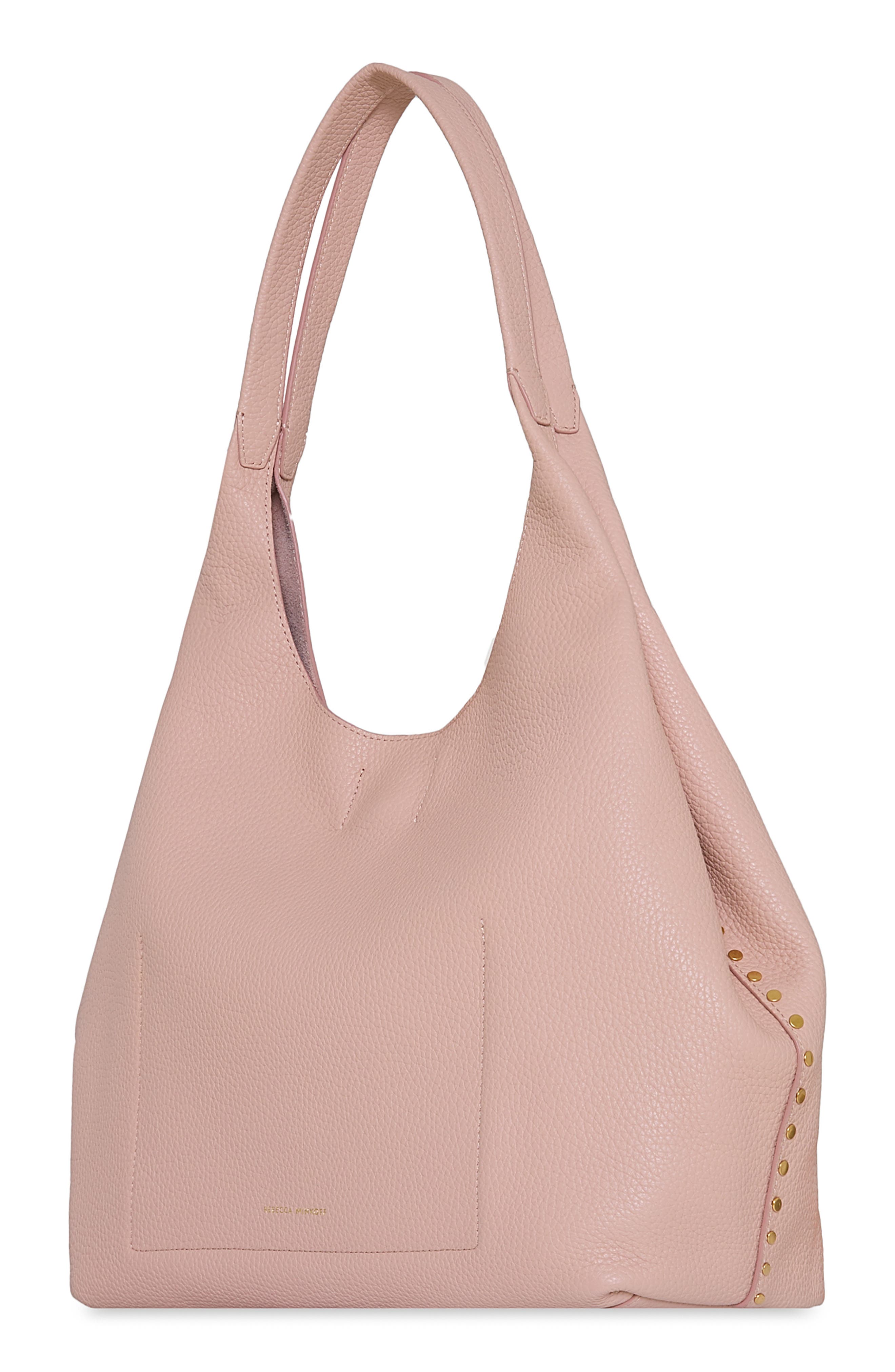 Darren Signature Leather Carryall Bag, Alternate, color, PETAL PINK