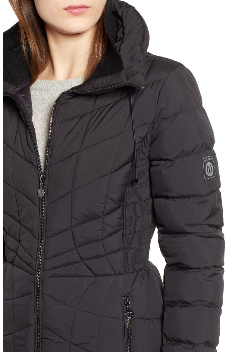 Packable EcoPlume Coat, Alternate, color, OLD BLACK