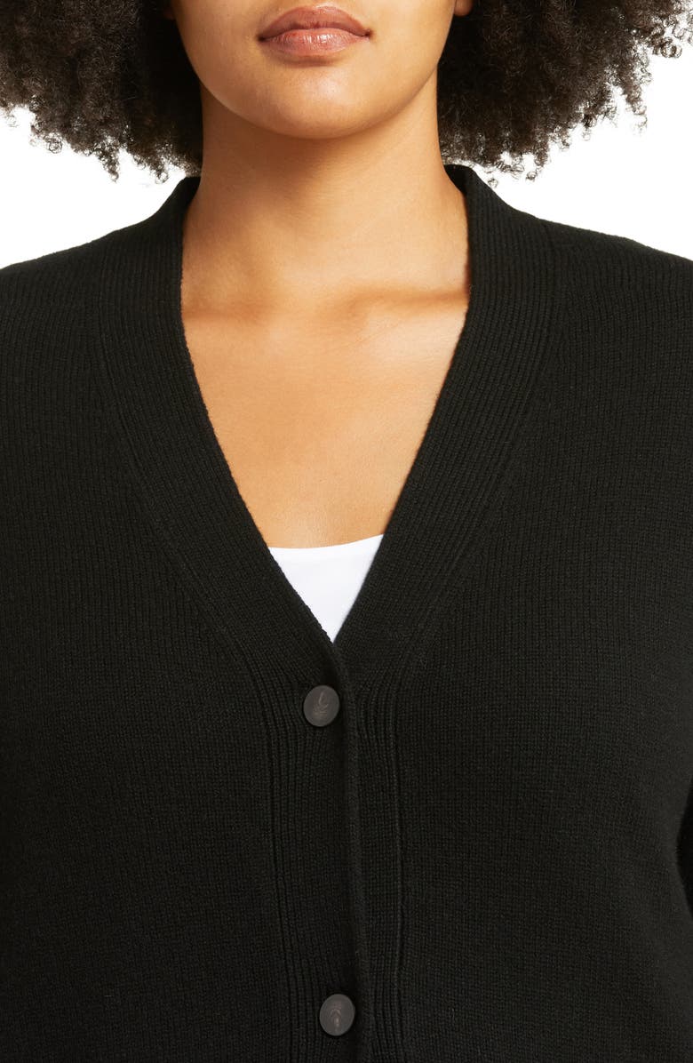 Vince Boxy Wool & Cashmere Cardigan, Alternate, color,
