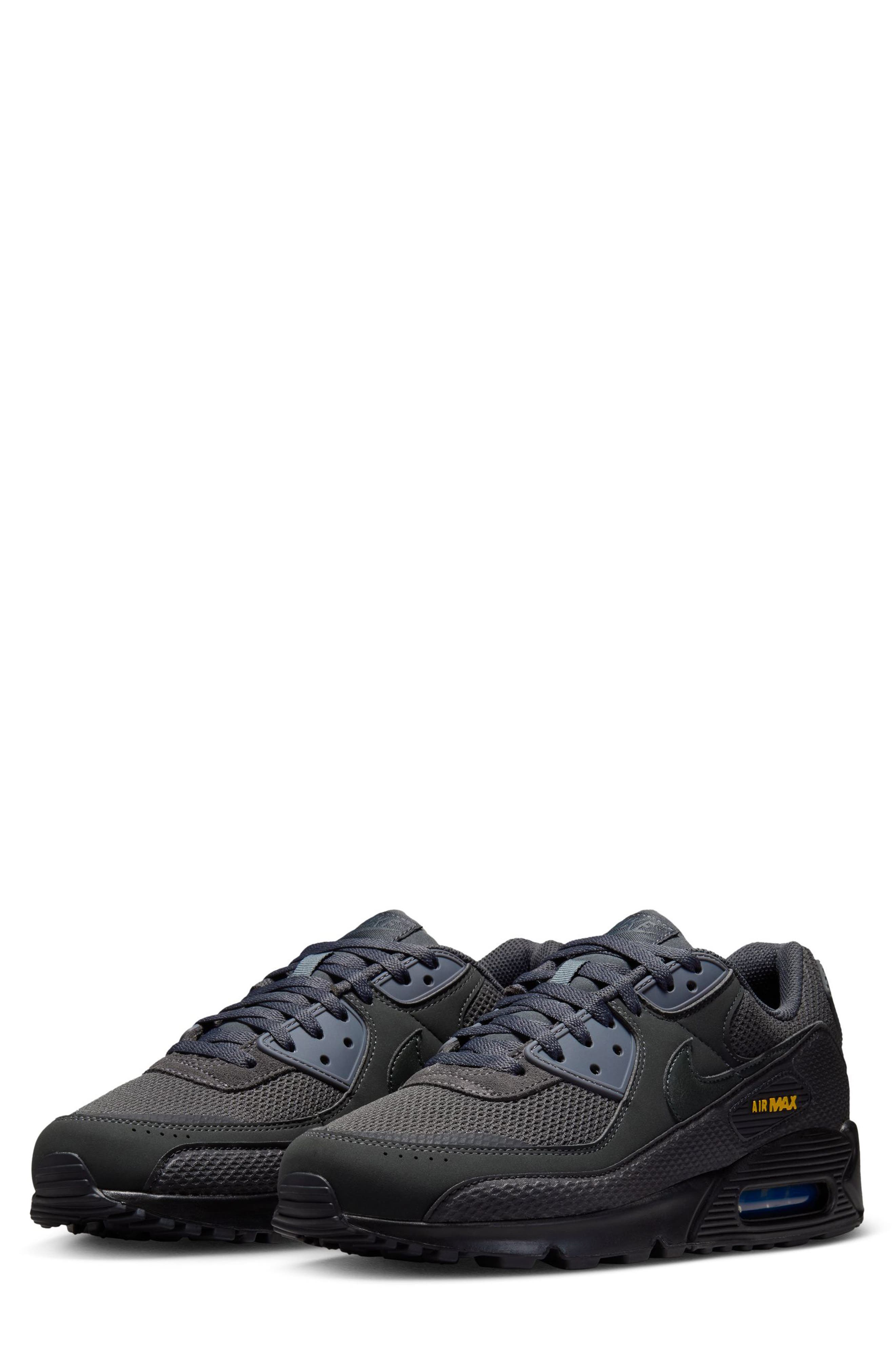 Air Max 90 PRM Sneaker, Main, color, ANTHRACITE/ DARK SMOKE GREY