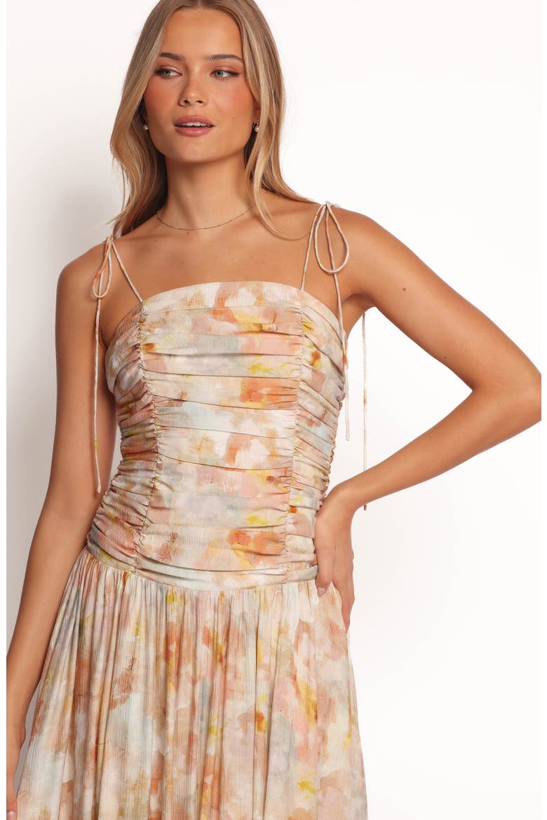 Xiormara Gathered Maxi Dress, Alternate, color, MULTI