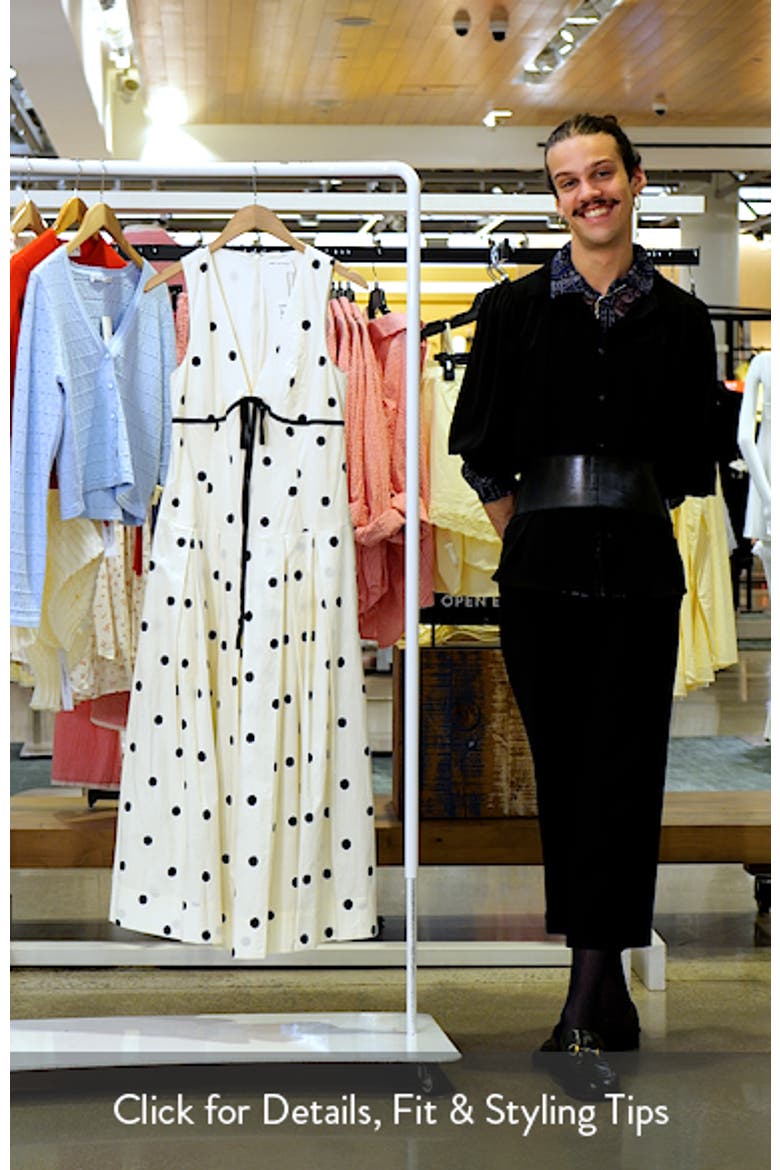 Dot Sleeveless Maxi Dress video