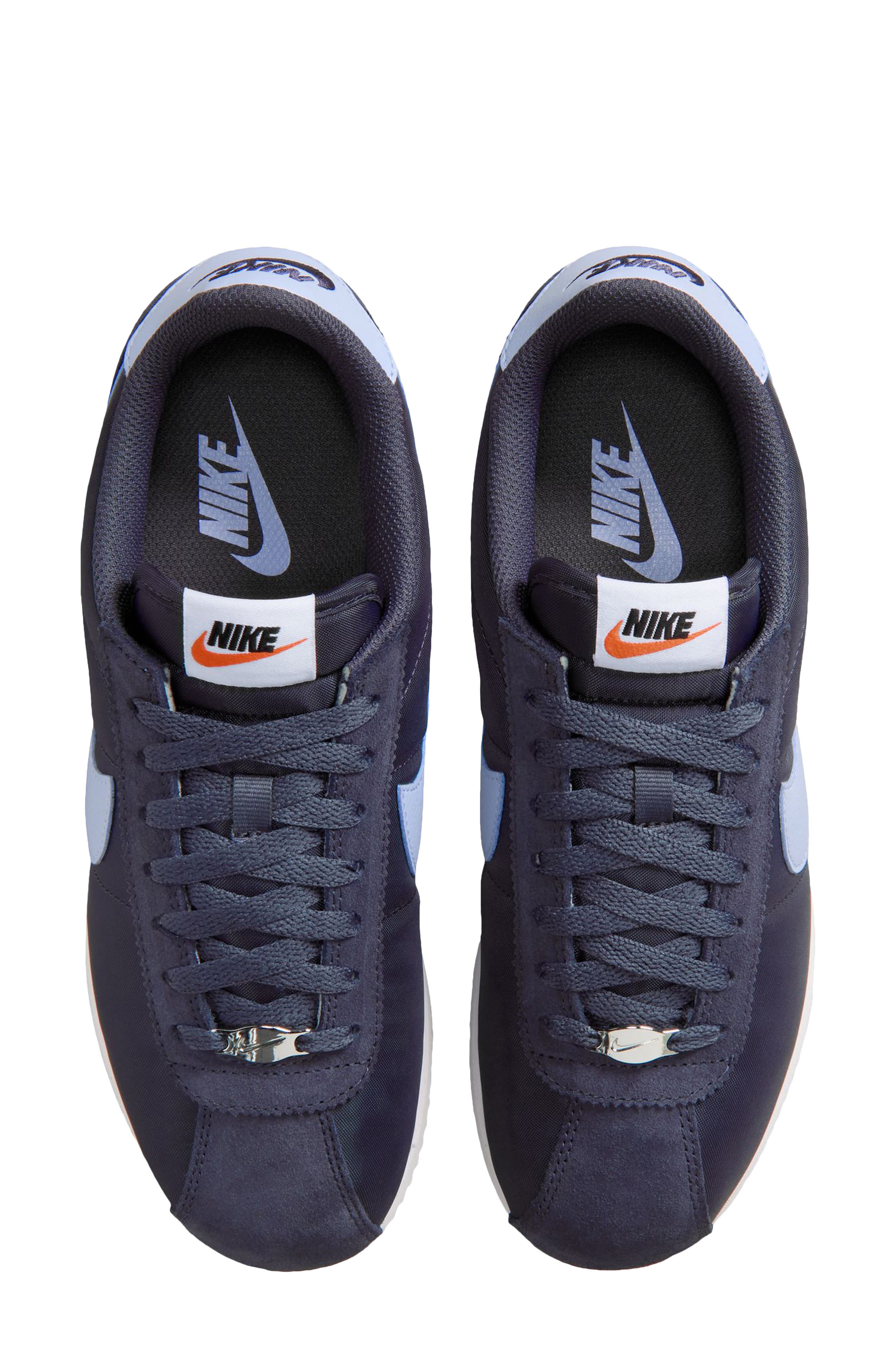 Cortez TXT Sneaker, Alternate, color, GRIDIRON/ BLUE-WHITE