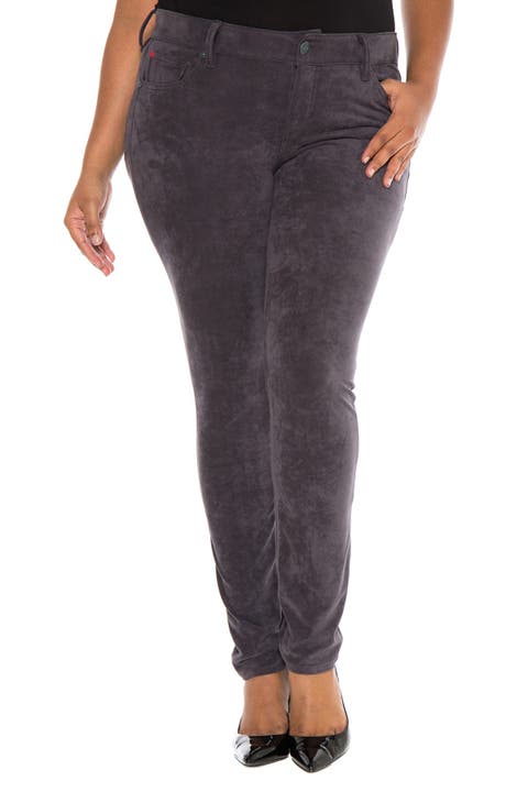 Slink Sueded Skinny Jeans (Plus Size)