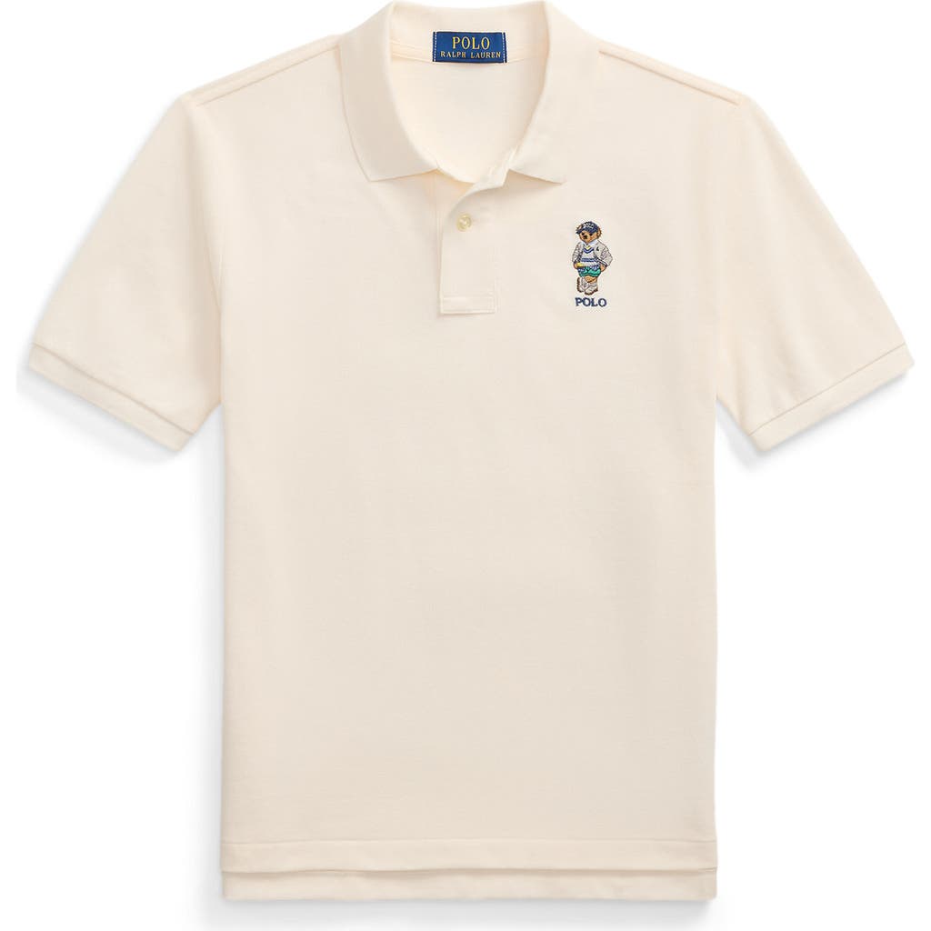 Polo Ralph Lauren Polo Bear Cotton Mesh Polo Shirt