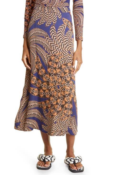 Yawanawa Vanahu Midi Skirt