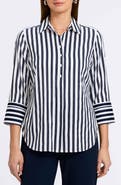 Foxcroft Madison Stripe Shirt