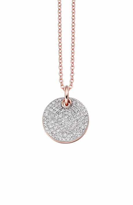 Monica Vinader Ava Diamond Disc Pendant Charm