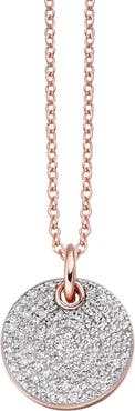Monica Vinader Ava Diamond Disc Pendant Charm