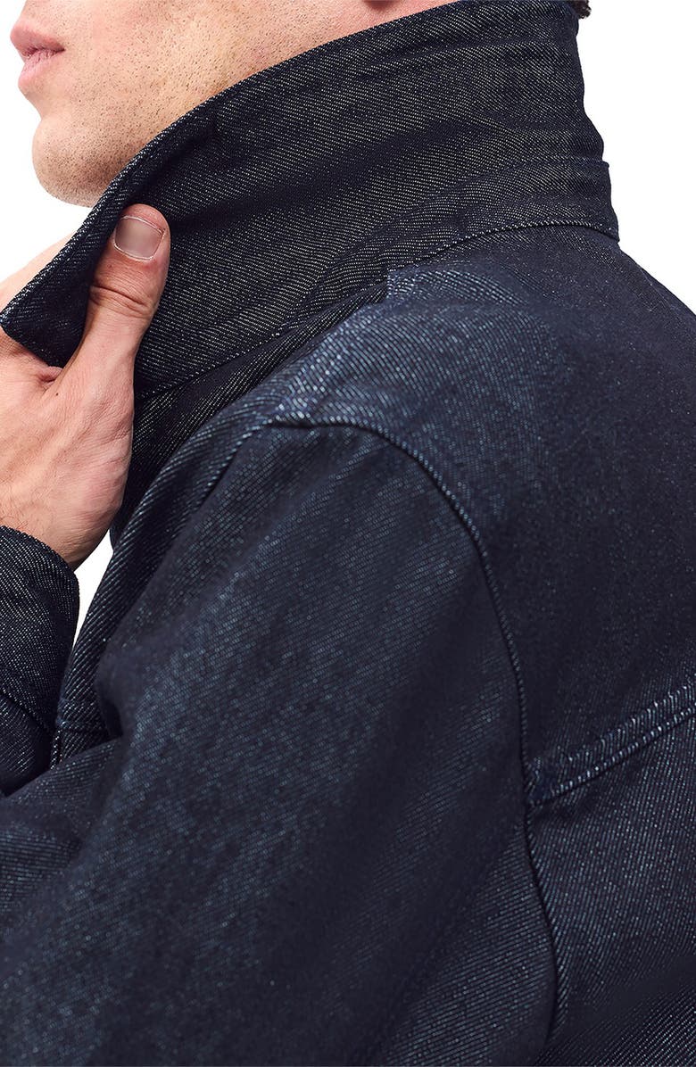 rag & bone Beau Denim Trucker Jacket, Alternate, color, Resin Rinse