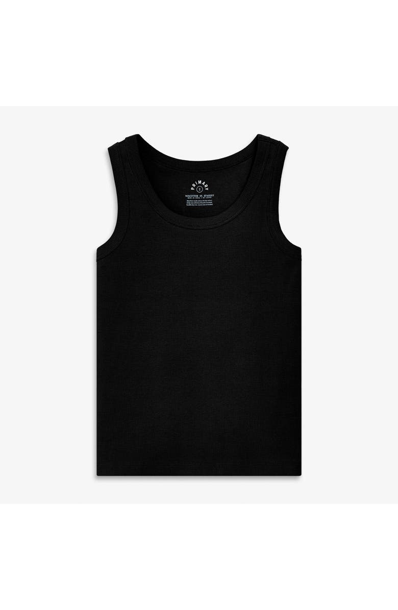 Primary Women's Fit Rib Tank, Main, color, Black
