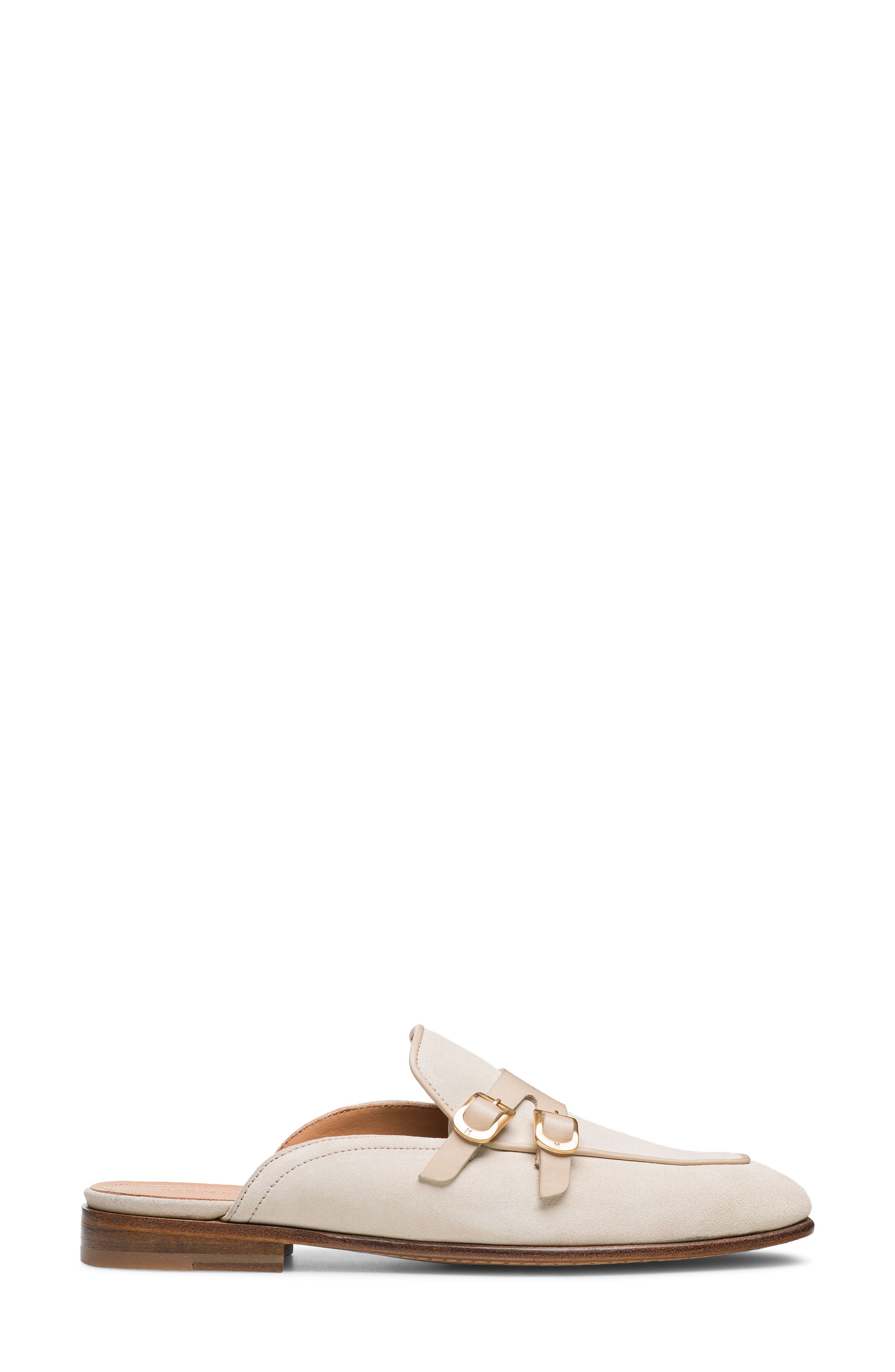 Magnanni Bella Loafer Mule, Alternate, color, Taupe Suede