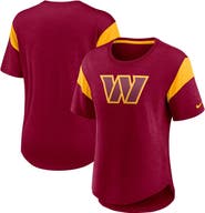 Nike Women's Nike Burgundy Washington Commanders Primary Logo Fashion Top
