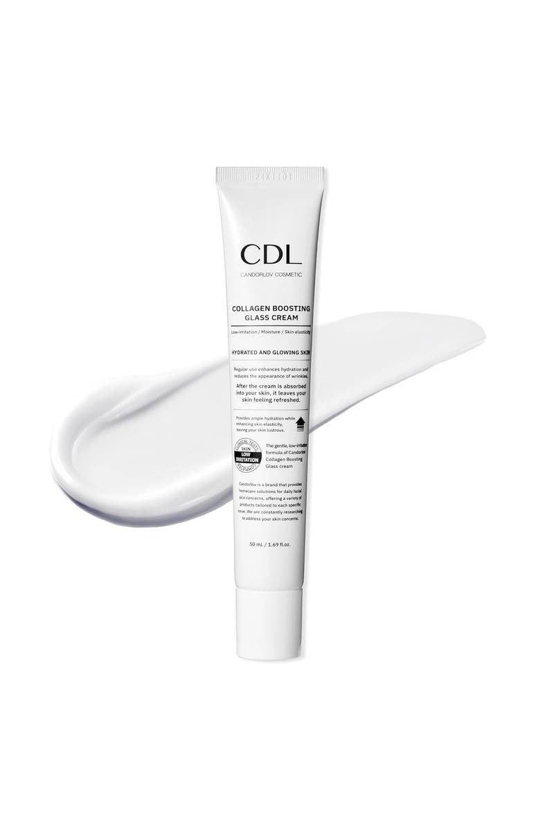 Candorlov Collagen Boosting Glass Cream, Main, color, White