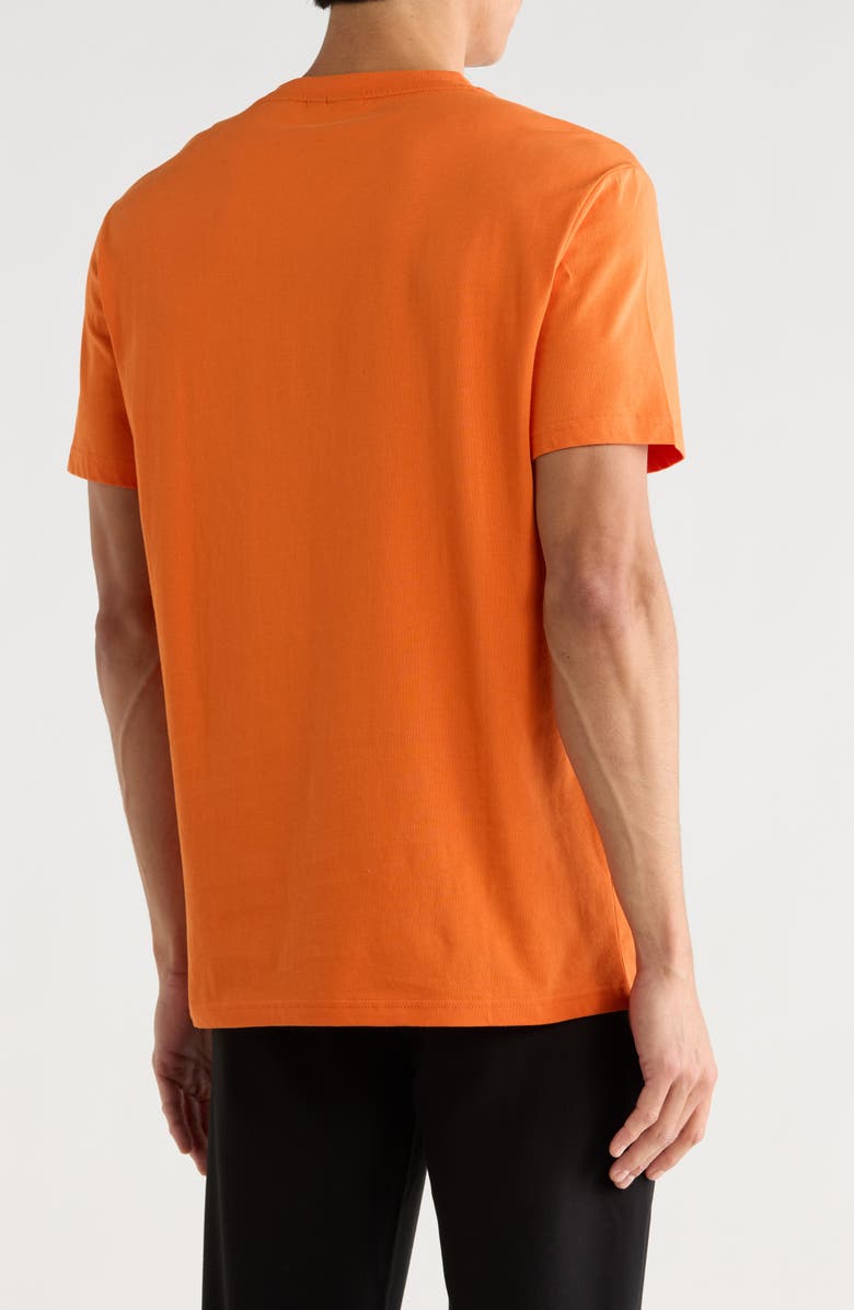 BOSS Cotton Graphic T-Shirt, Alternate, color, Bright Orange