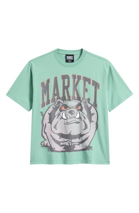 Angry Bulldog Graphic T-Shirt
