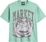 MARKET Angry Bulldog Graphic T-Shirt