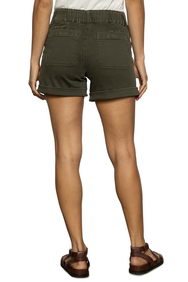 Renegade Cuffed Shorts, Alternate, color, KALAMATA