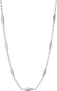Monica Rich Kosann Points North Geometric Station Necklace