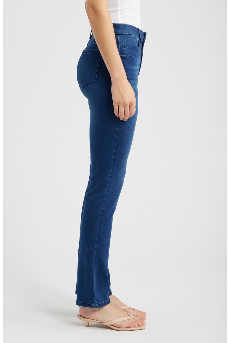 Better Butter Mid Rise Slim Straight Leg Jeans, Alternate, color, LANIE