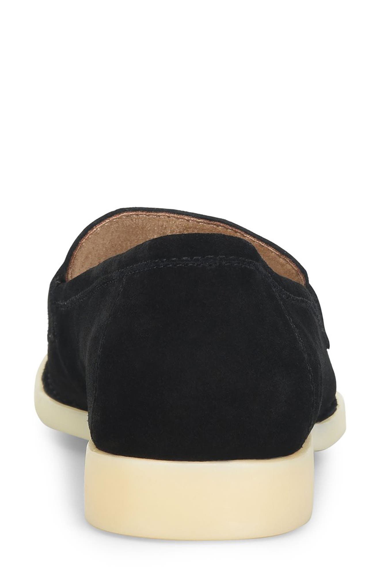 Mika Loafer, Alternate, color, BLACK SUEDE