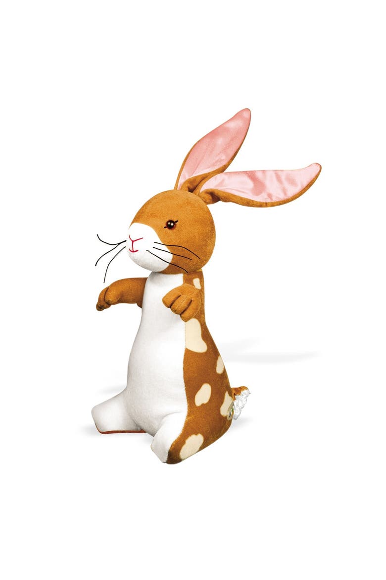 The Velveteen Rabbit Plush and Hardcover Book, Alternate, color, Brown