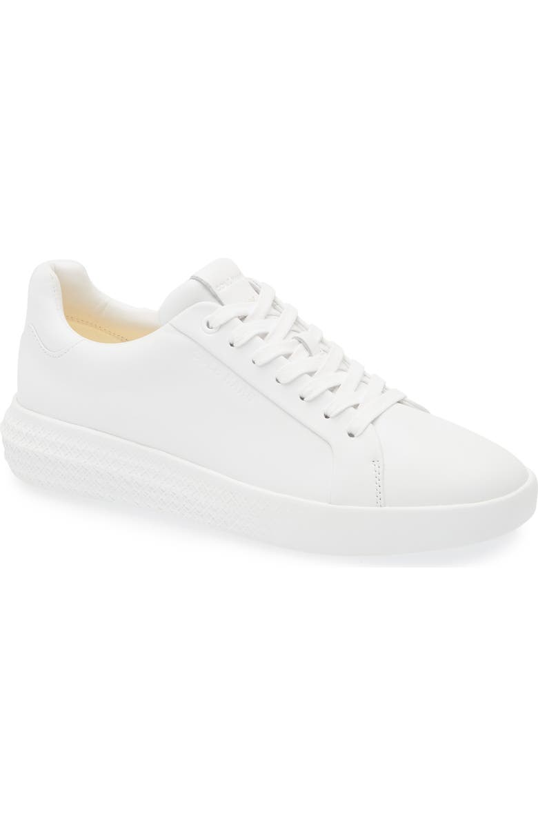 Cole Haan Grand Hurrion Cup LTT Low Top Sneaker, Main, color, White / White / White