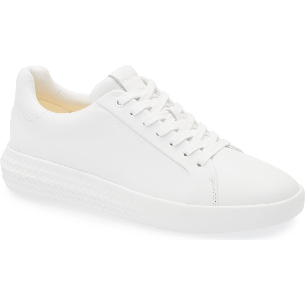 Cole Haan Grand Hurrion Cup Ltt Low Top Sneaker In White