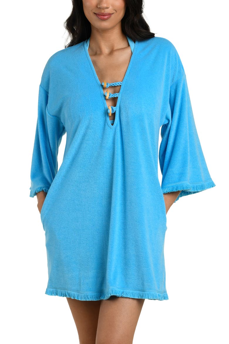 Wild Nomad Cover-Up Dress, Alternate, color, SKY