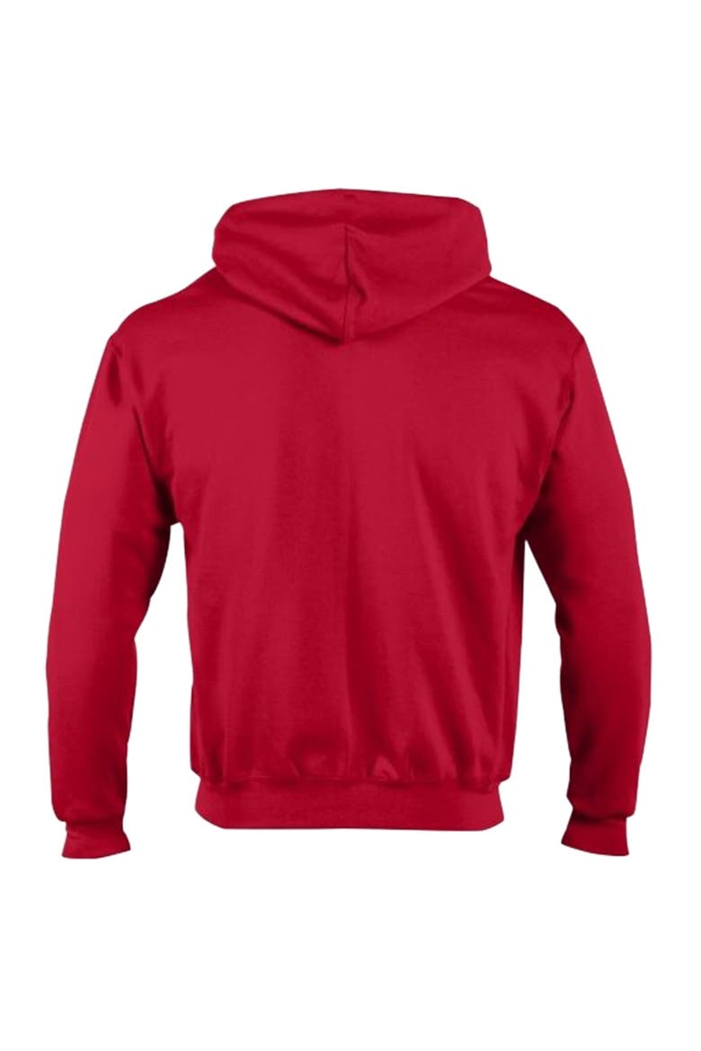 Men's Champion  Red New England Patriots Powerblend Fleece Full-Zip Hoodie, Alternate, color, Red
