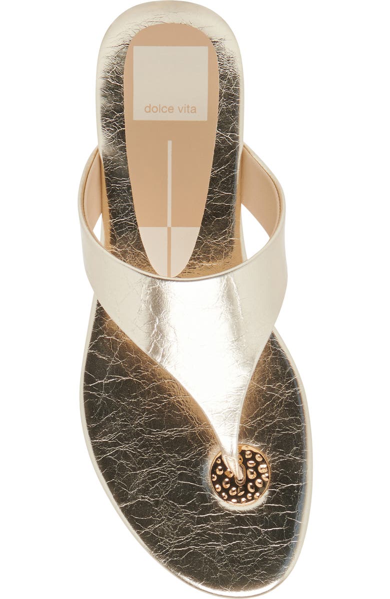 Dolce Vita Kittle Sandal, Alternate, color, Platinum Metallic Stella