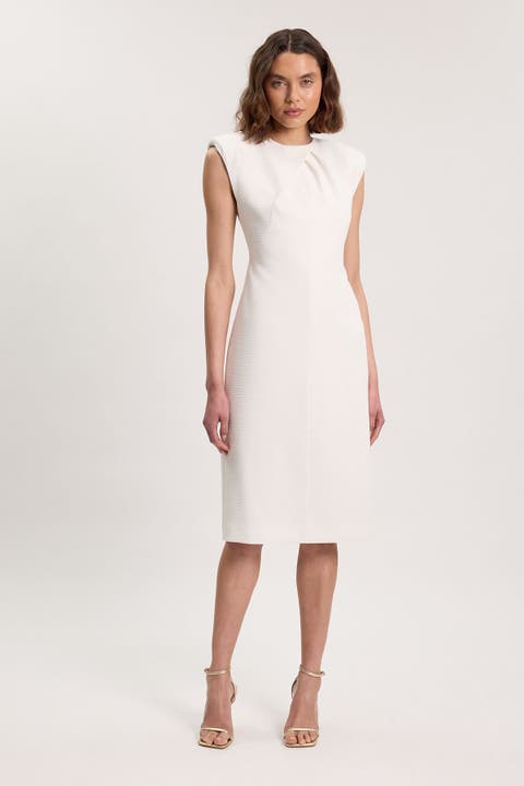 Sleeveless Pencil Midi Dress