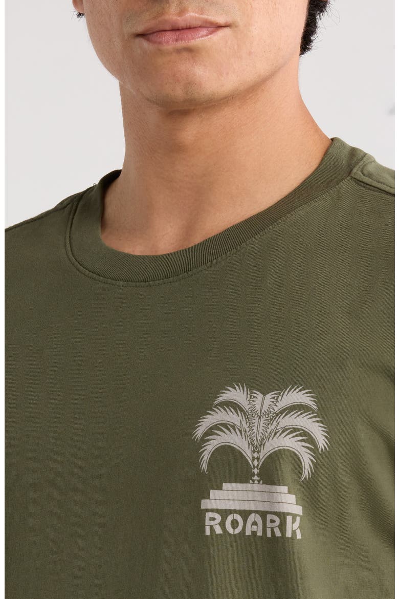 Moto Palm Graphic T-Shirt, Alternate, color, MIL
