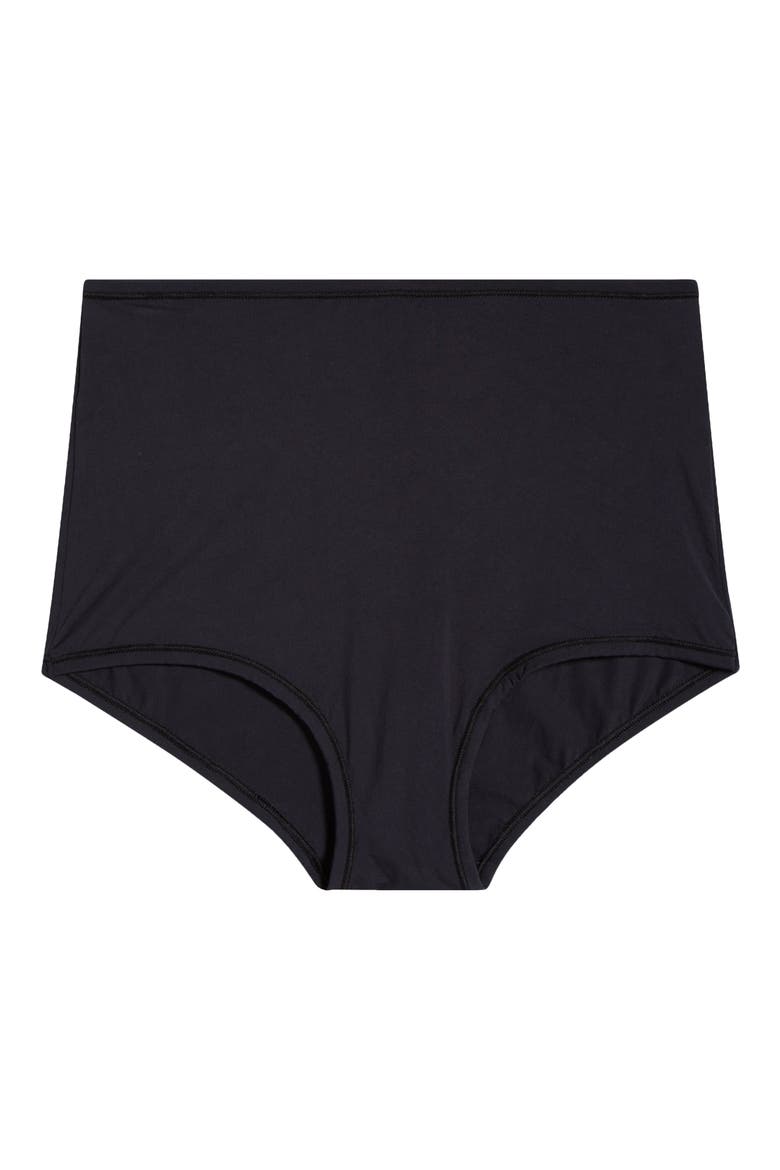 YourFit™ High Waist Briefs, Alternate, color, BLACK