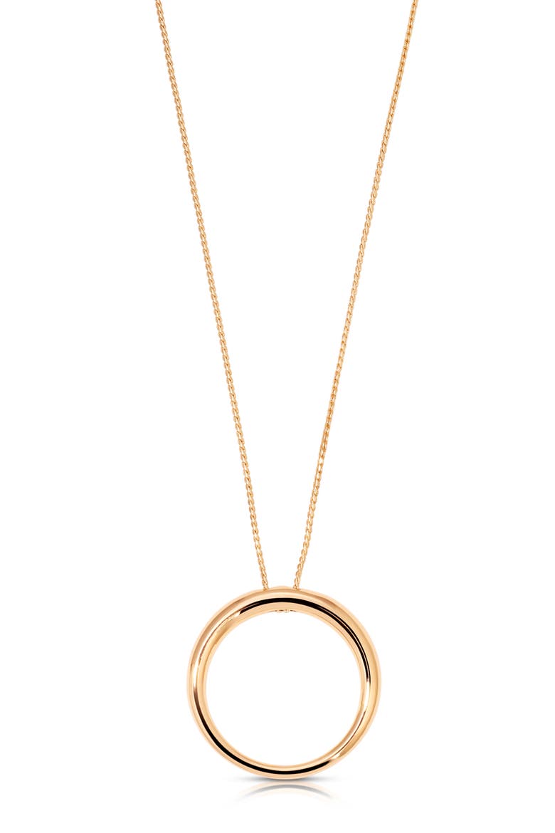 Eternal Orbit Pendant Necklace, Main, color, GOLD