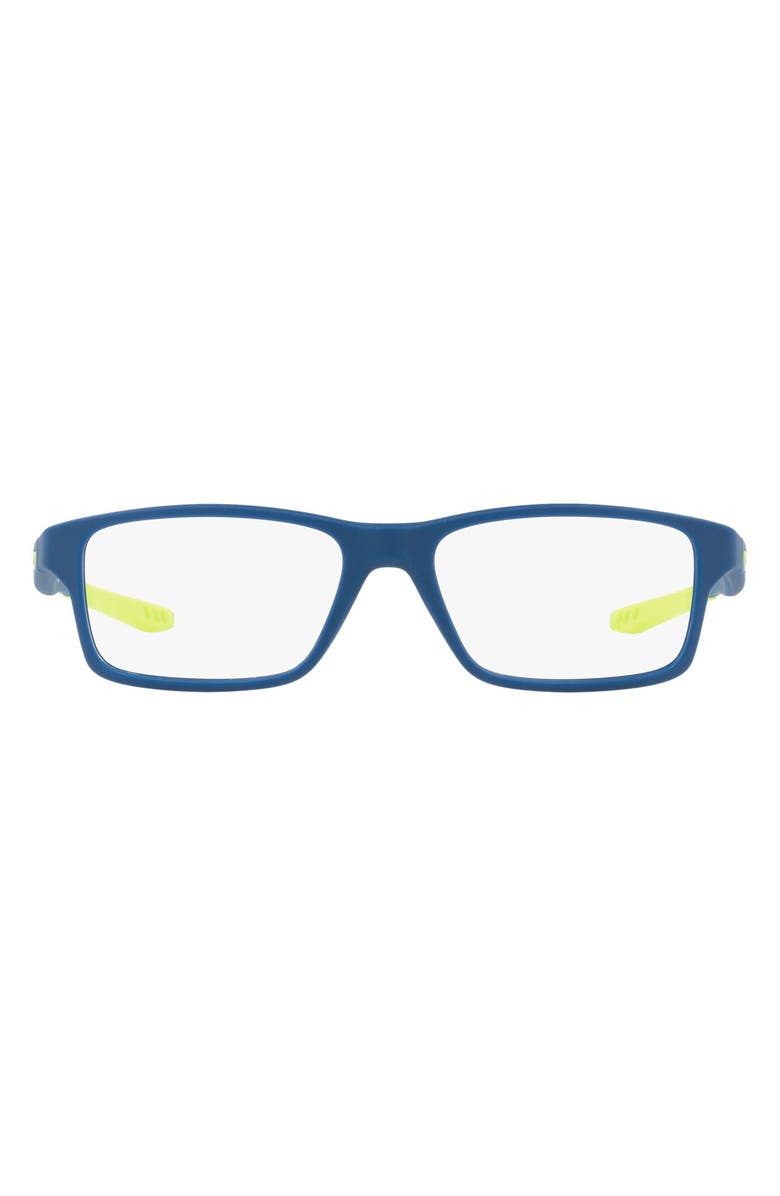 Oakley Kids' Crosslink<sup>™</sup> XS 49mm Rectangular Optical Glasses, Main, color, Navy