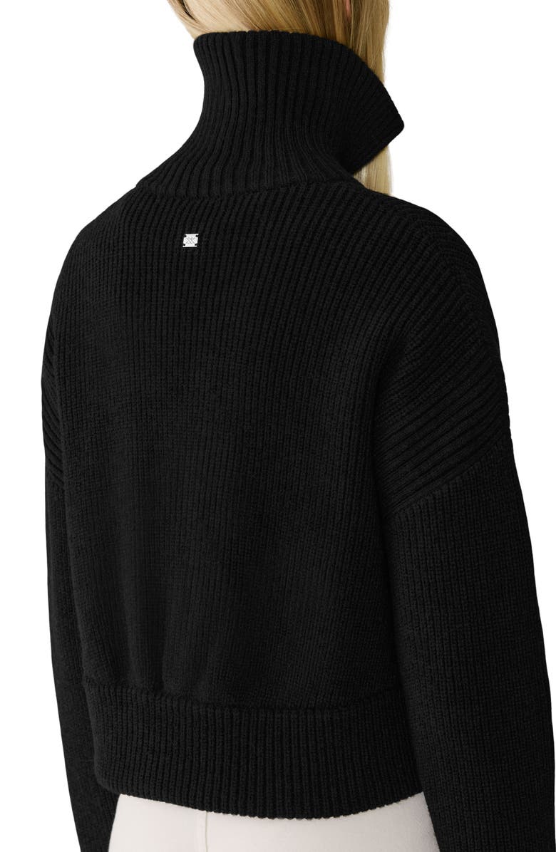 Soia & Kyo Noelle Rib Cardigan, Alternate, color, Black