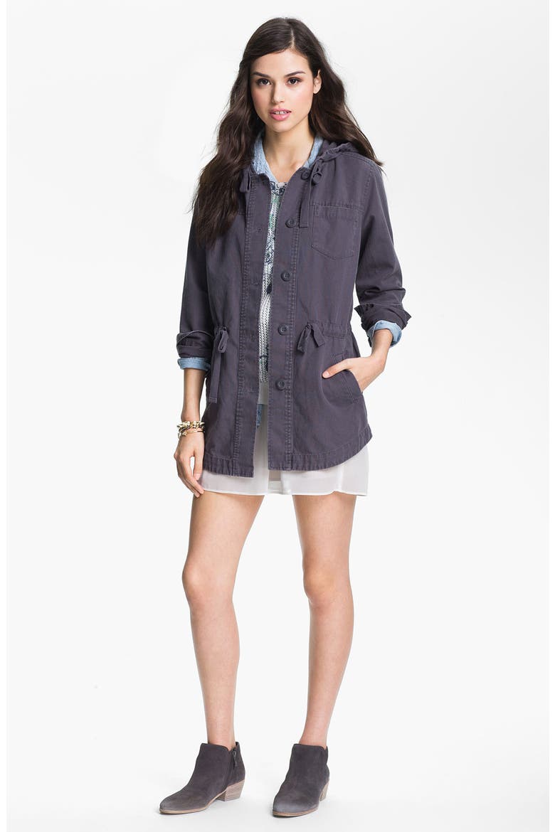 'Freestyle' Utility Parka, Alternate, color, GREY- STONEHENGE