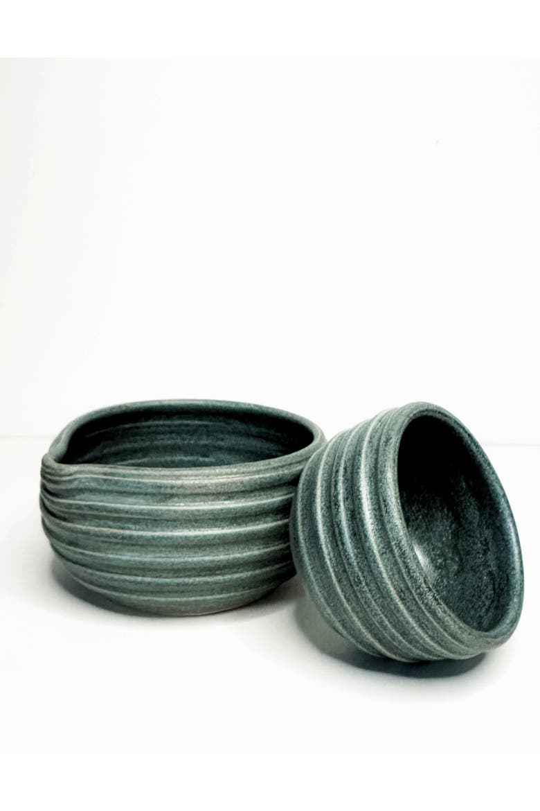 Hunny Matcha Bowls - Set of 2, Alternate, color, Forest