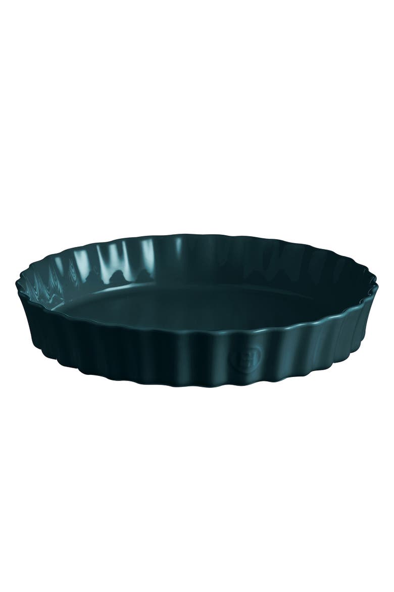12.6" x 2.2" Extra Large Deep Tart Dish, Main, color, Ocean