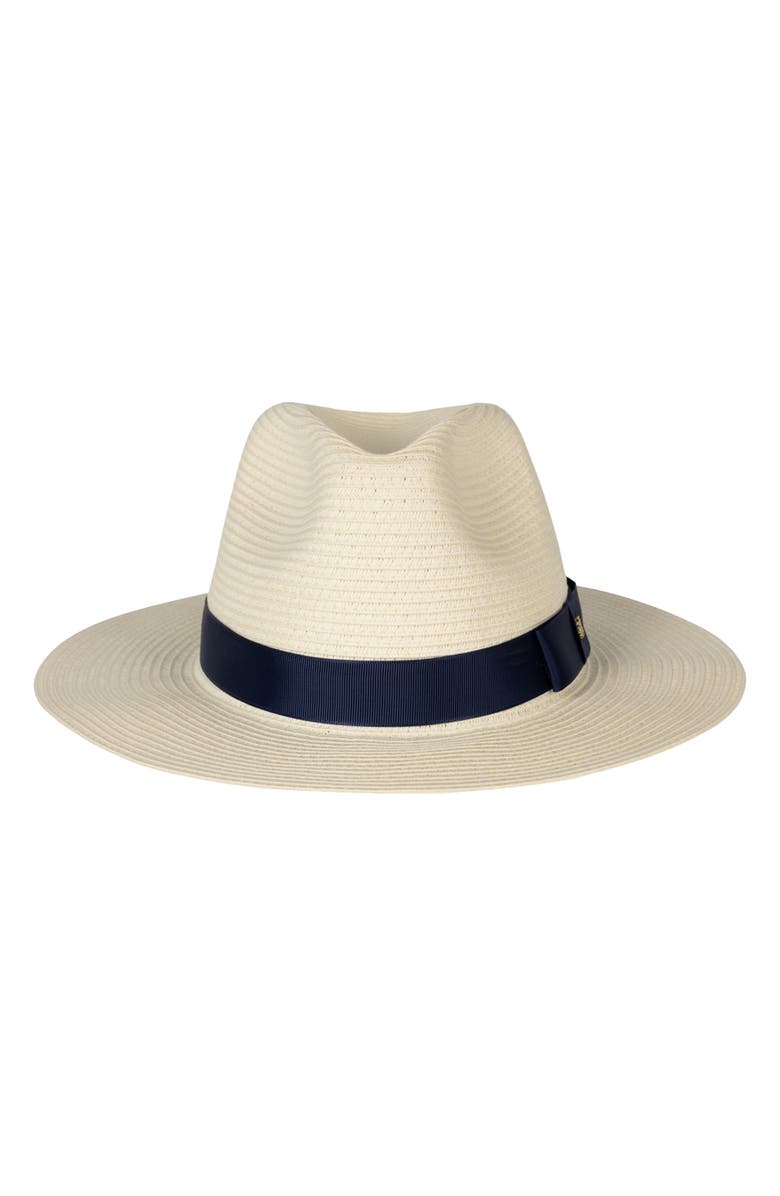 Lauren Ralph Lauren Classic Packable Fedora Hat, Main, color, Bone