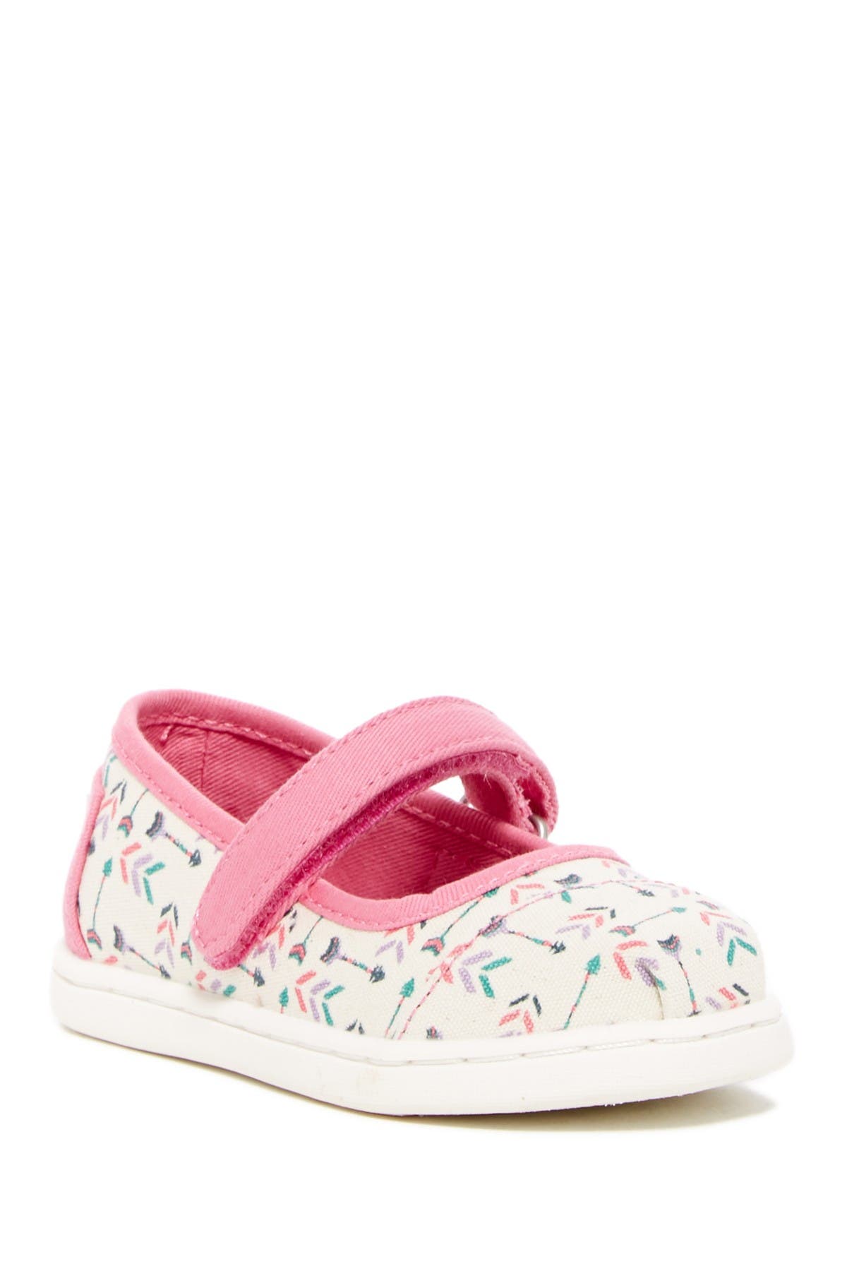 TOMS Arrow Print Mary Jane Flat, Main, color, 