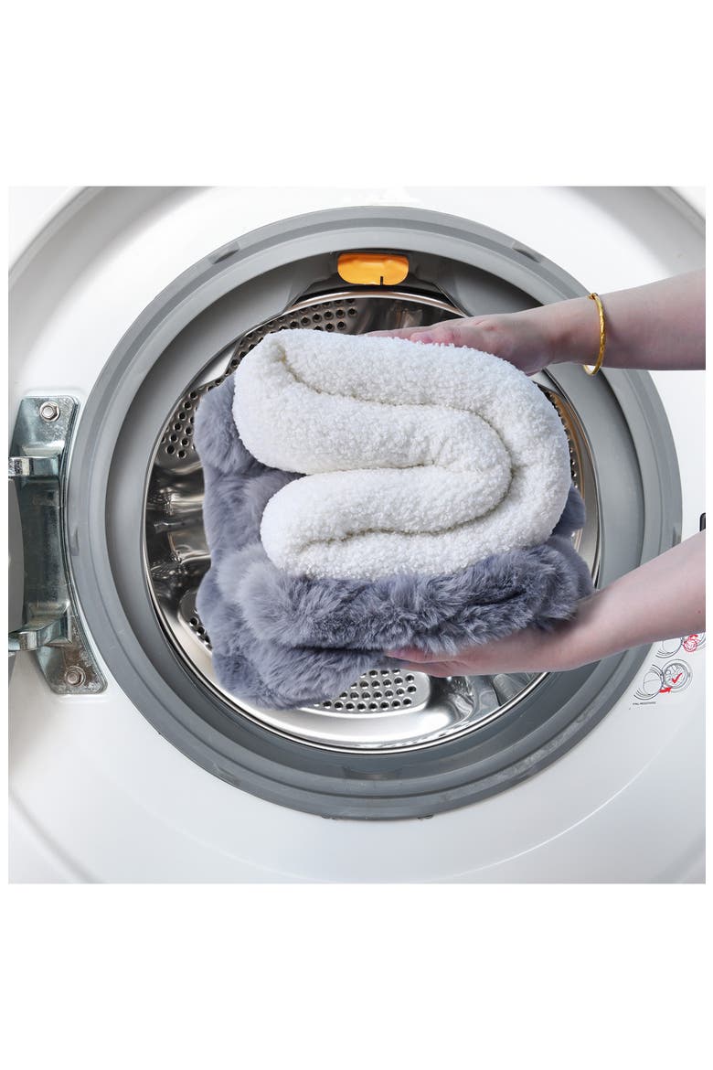 Self Warming Pet Cave, Alternate, color, GREY