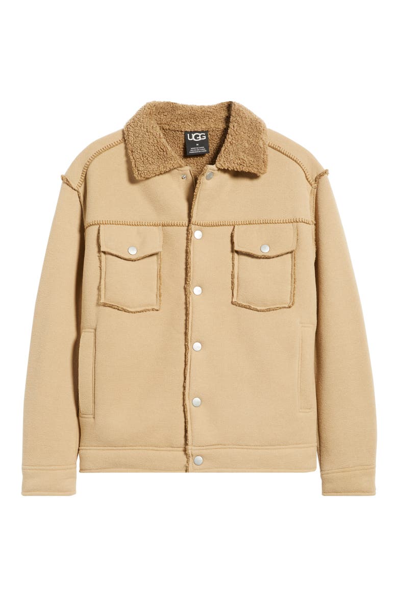 Janson UGGfluff Jacket II, Alternate, color, SAND