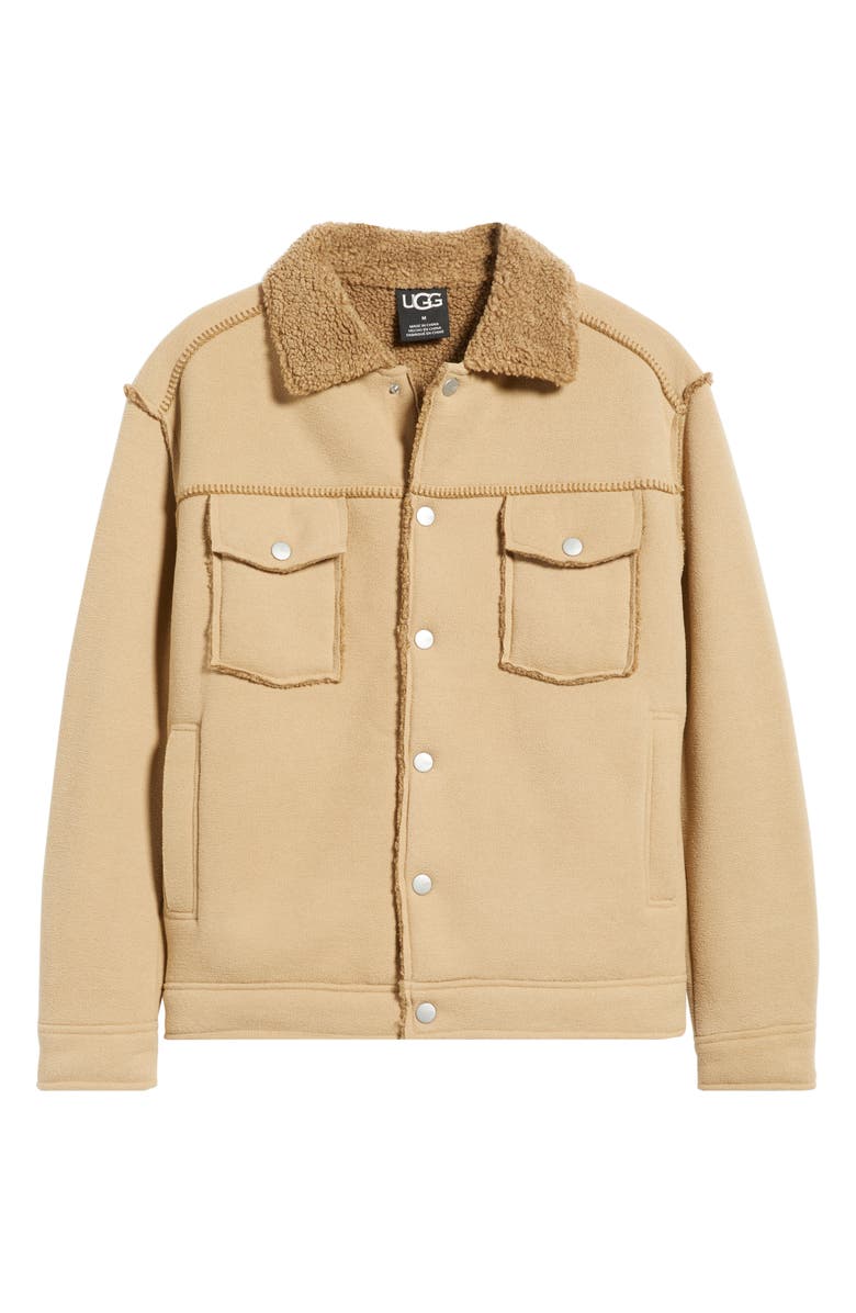 UGG<sup>®</sup> Janson UGGfluff Jacket II, Alternate, color, Sand